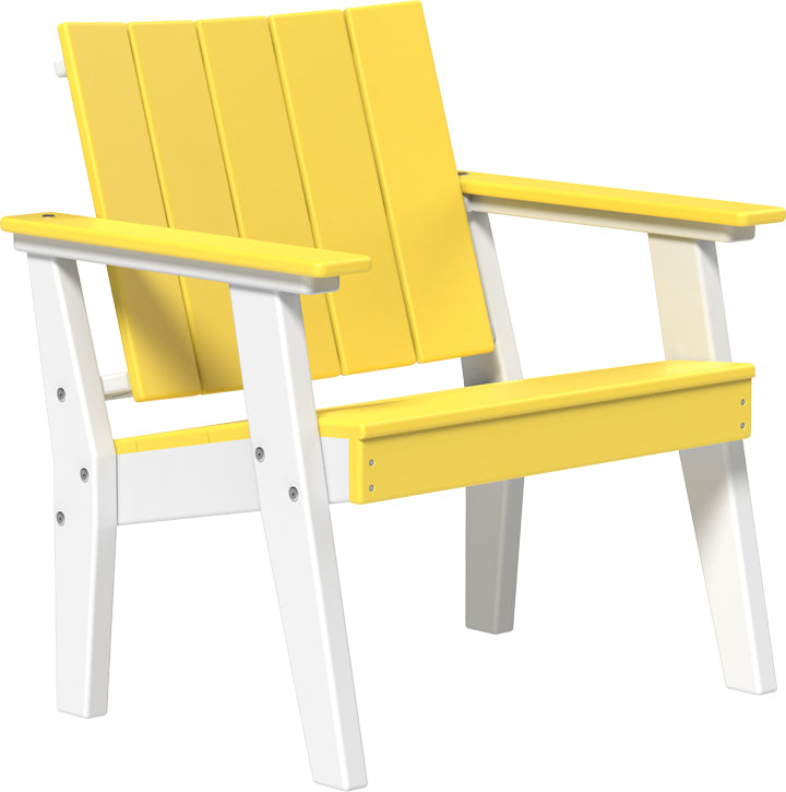 LuxCraft Modern Urban Chat Chair - Stylish Accent Chair for Living Room, Office & Lounge - Perfect for Small Spaces, Reading Nook & Conversation Areas