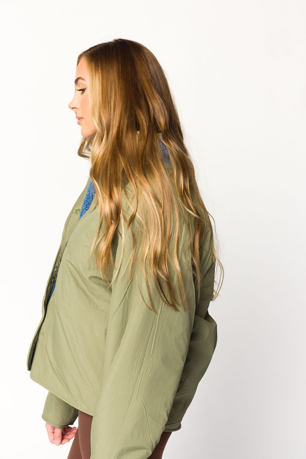 Skylar Reversible Jacket for Women - Lightweight Waterproof Windbreaker with Hood, Sea Blue & Navy - Perfect for Hiking, Travel & Outdoor Activities