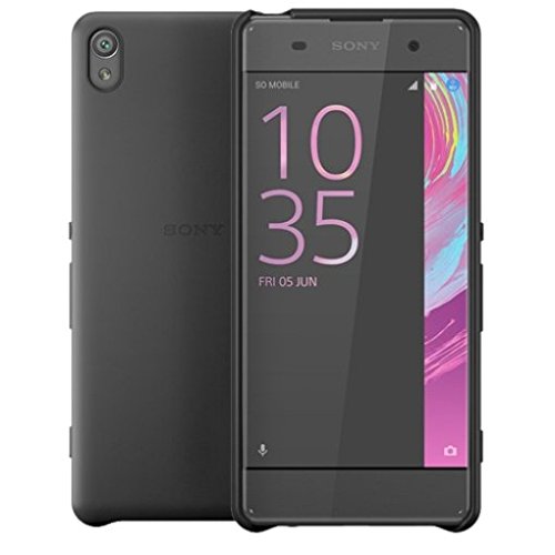 Sony Xperia XA Smart Style Cover Case - Graphite Black | Slim Protective Phone Cover for Xperia XA | Perfect for Work, Travel & Everyday Use