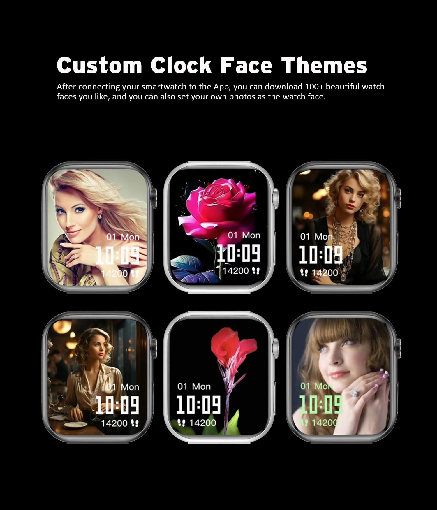 Advanced Health & Fitness Smartwatch for Women - 1.97