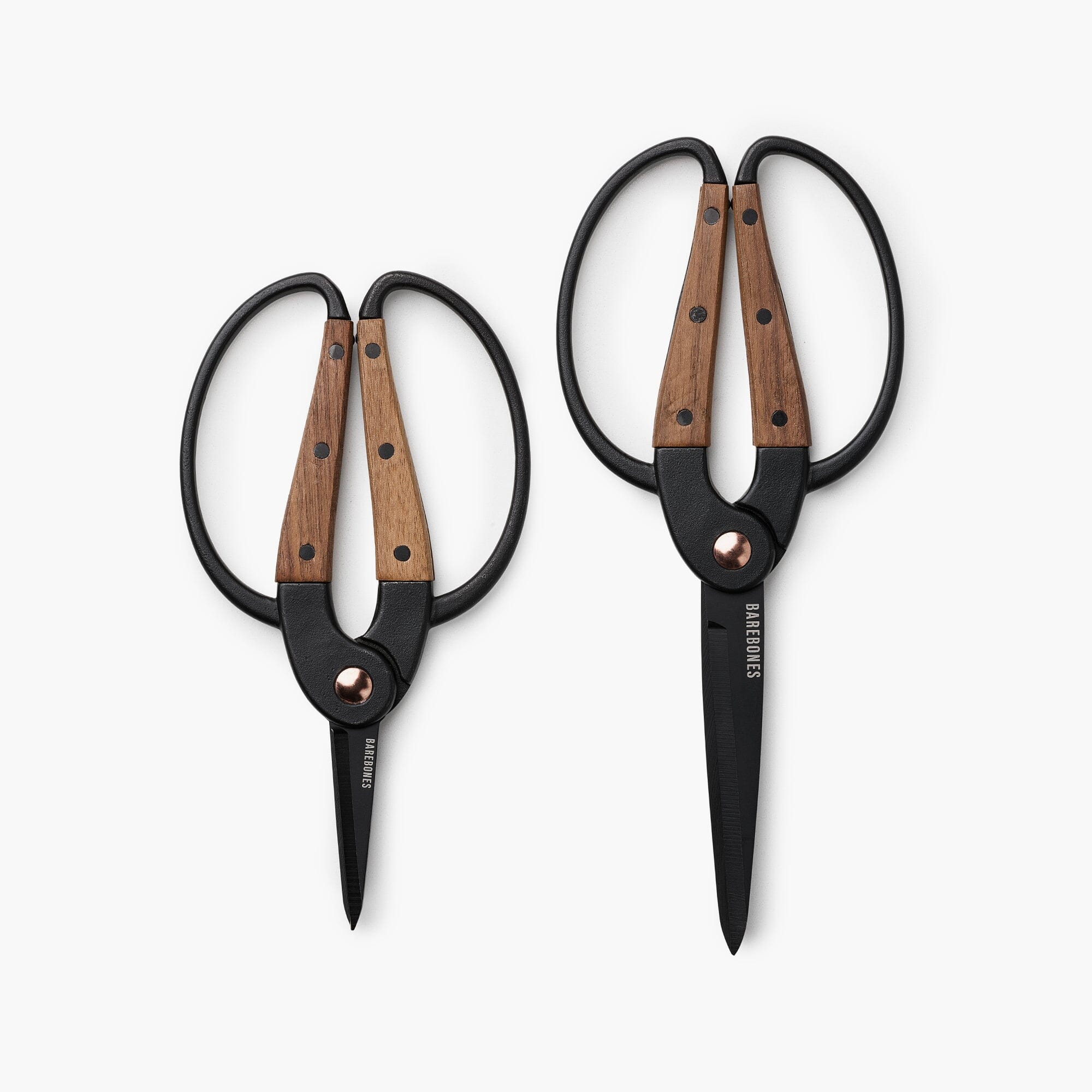 Premium Walnut Garden Scissors - Heavy Duty Pruning Shears for Gardening, Trimming, and Harvesting - Perfect for Fruits, Herbs, and Flowers