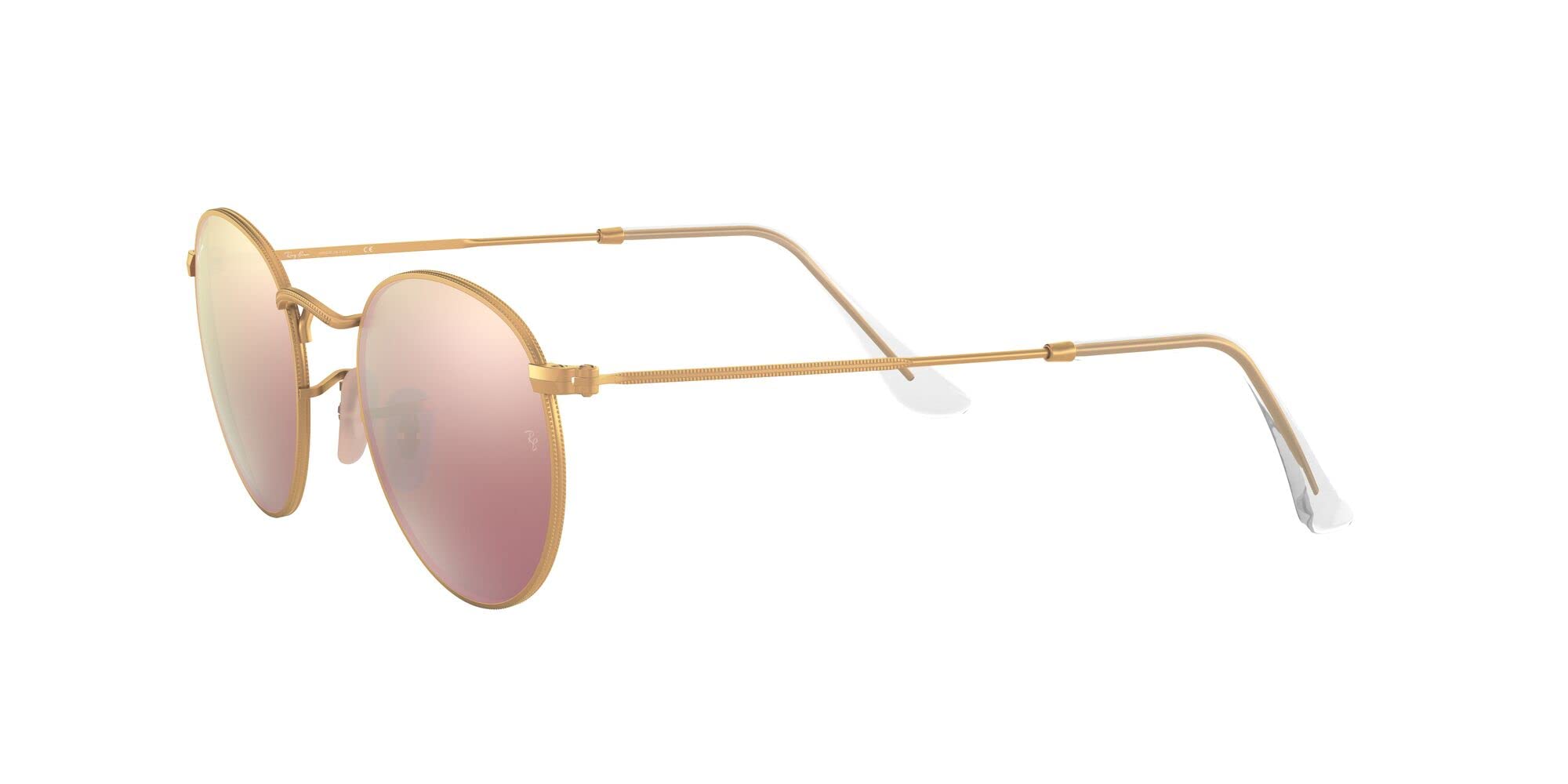 Ray-Ban RB3447 Round Metal Sunglasses for Men & Women - Classic Retro Polarized UV Protection - Perfect for Driving, Beach & Outdoor Activities