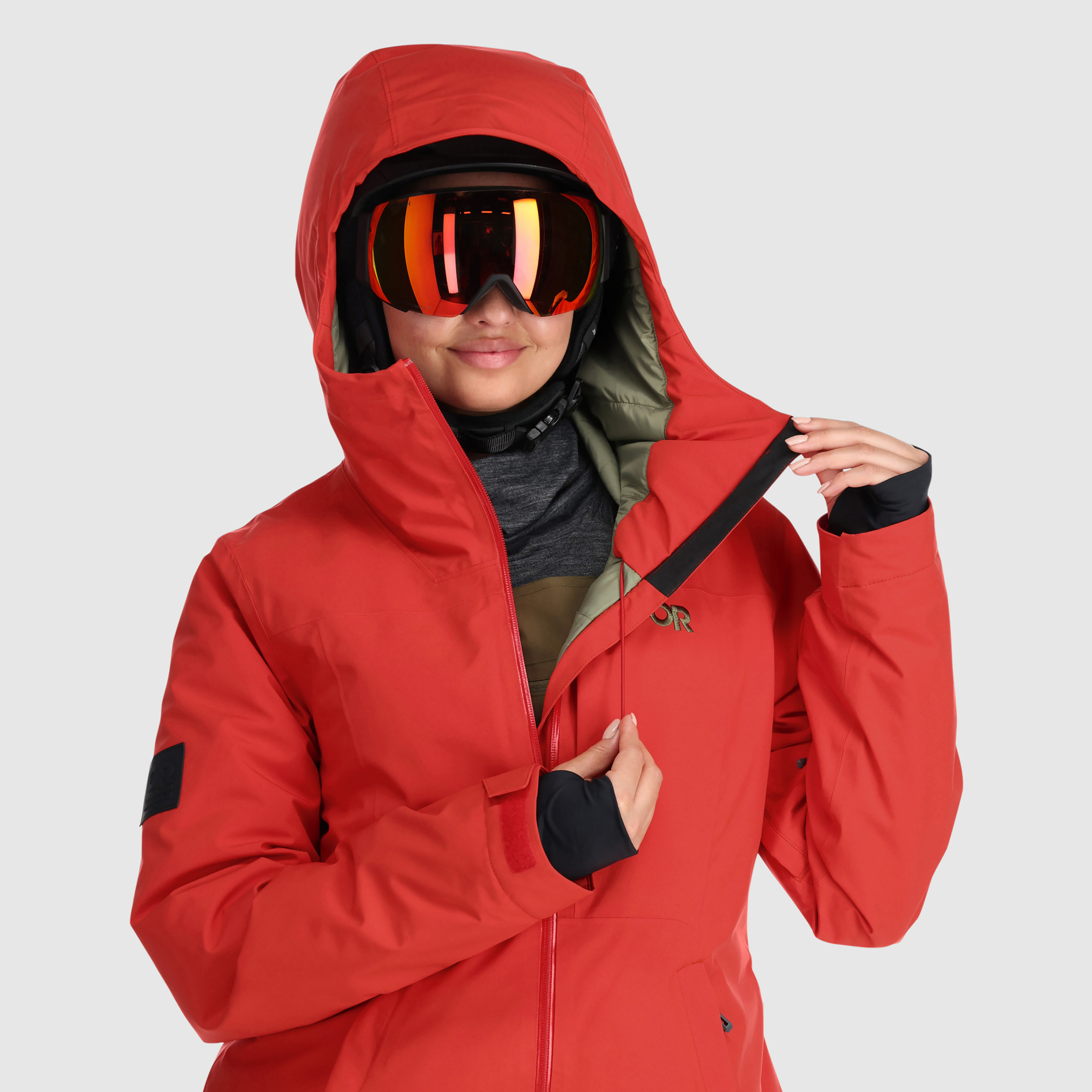 Women's Waterproof Insulated Snowcrew Jacket - Winter Warm Windproof Ski Coat for Snowboarding & Outdoor Activities