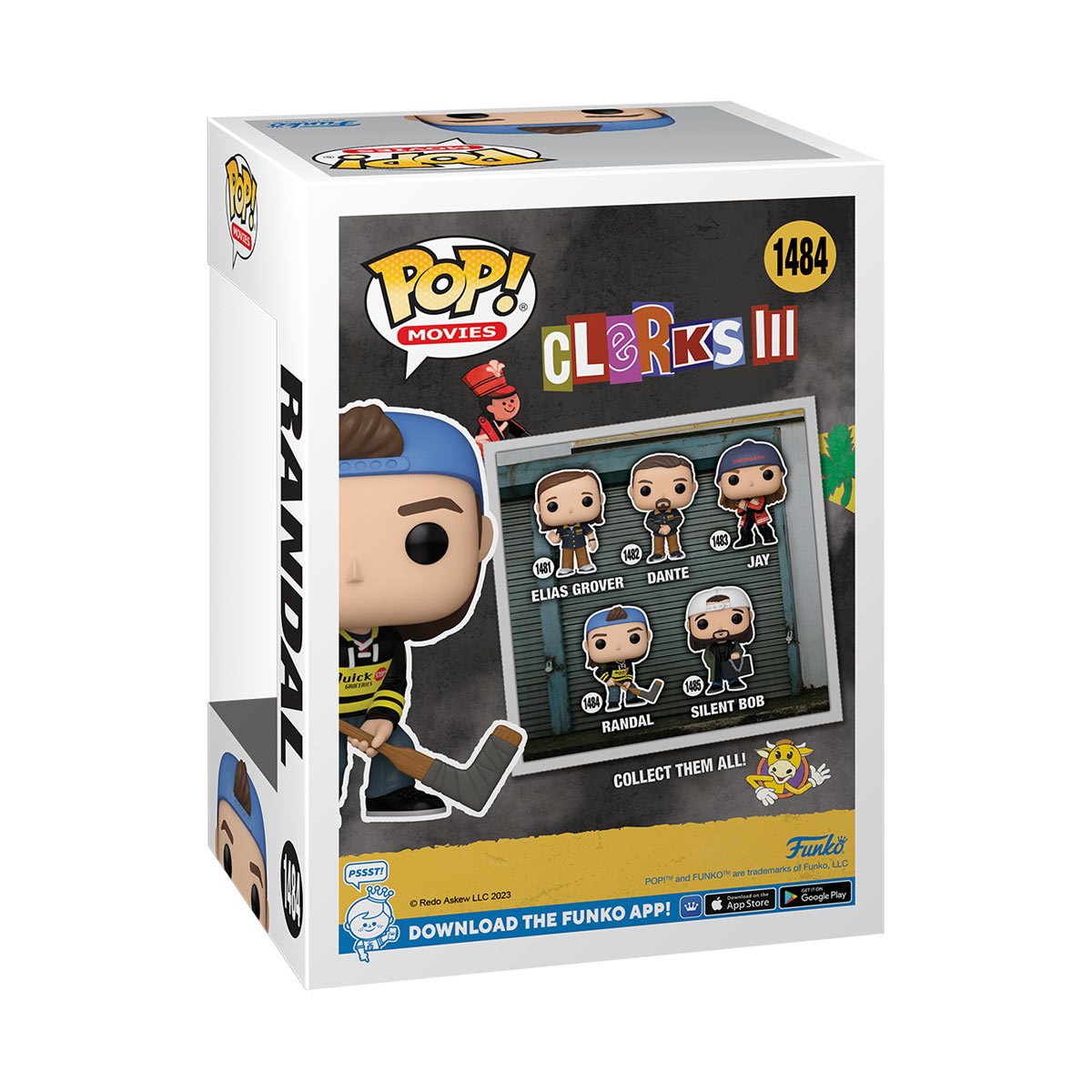 Clerks 3 Randal Funko Pop! Vinyl Figure #1484 - Exclusive Collectible for Movie Fans & Pop Culture Enthusiasts - Perfect for Display, Gifts, and Comic Conventions
