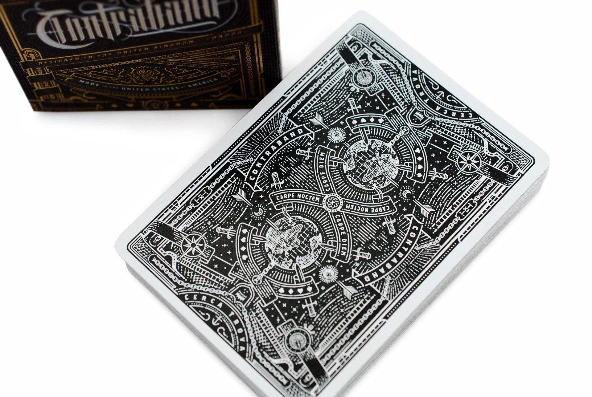 Contraband Playing Cards - Premium Quality Poker Cards for Magic Tricks, Card Games & Collectors | Perfect for Poker Nights, Magic Shows & Gifts