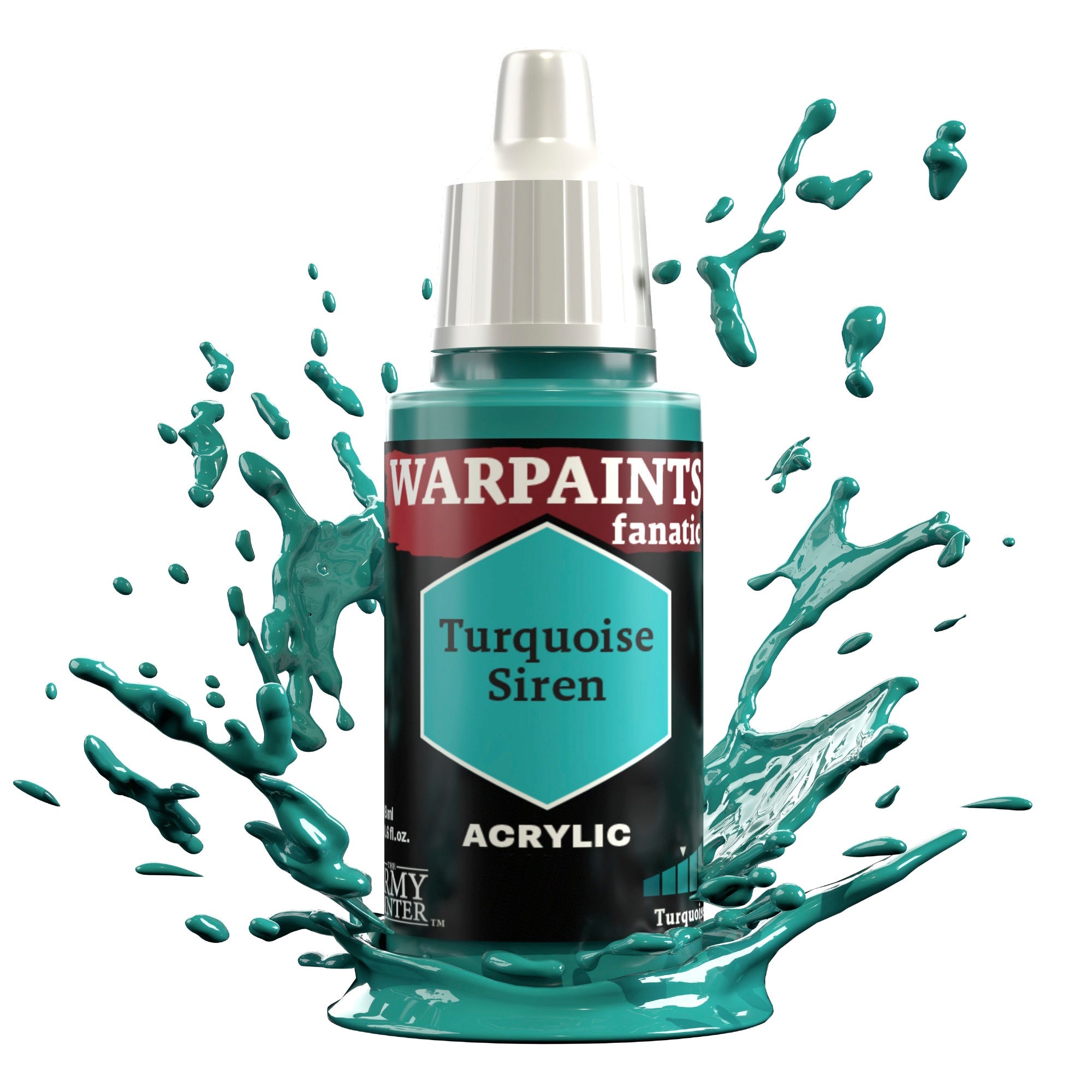 Warpaints Fanatic: Turquoise Siren - High-Quality Makeup for Cosplay & Fantasy Looks | Perfect for Halloween, Costume Parties & Theatrical Performances