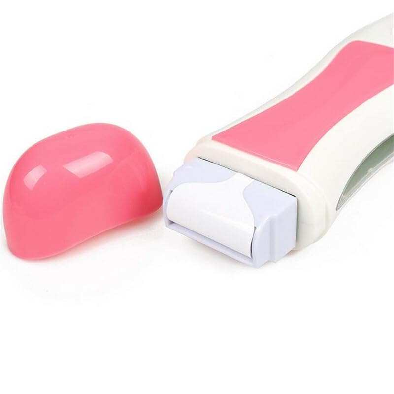 Professional Roll-On Wax Heater for Hair Removal - At-Home Waxing Kit for Women & Men - Perfect for Legs, Arms, Bikini & Facial Hair Removal - Fast & Painless Hair Removal Solution