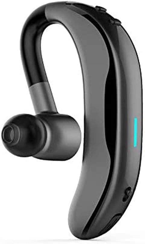 Wireless Bluetooth Earbuds with Microphone - 18H Battery Noise Cancelling Headphones for iPhone Android, Hands-Free Calling, Stable Comfort Fit for Driving, Workouts & Travel | Easy Storage Case Included