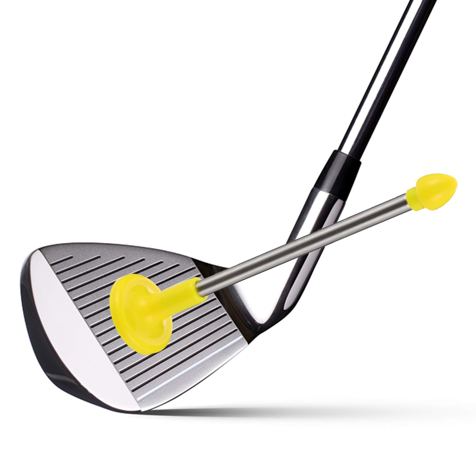 VICASKY Golf Alignment Rods - 1pc Fiberglass Training Aid with Magnet Bevel for Swing Aim & Accuracy - Perfect for Golf Practice, Airplane & Facial Training Accessories