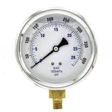 20il 404i Liquid Filled Pressure Gauge 0-400 PSI, 1/4
