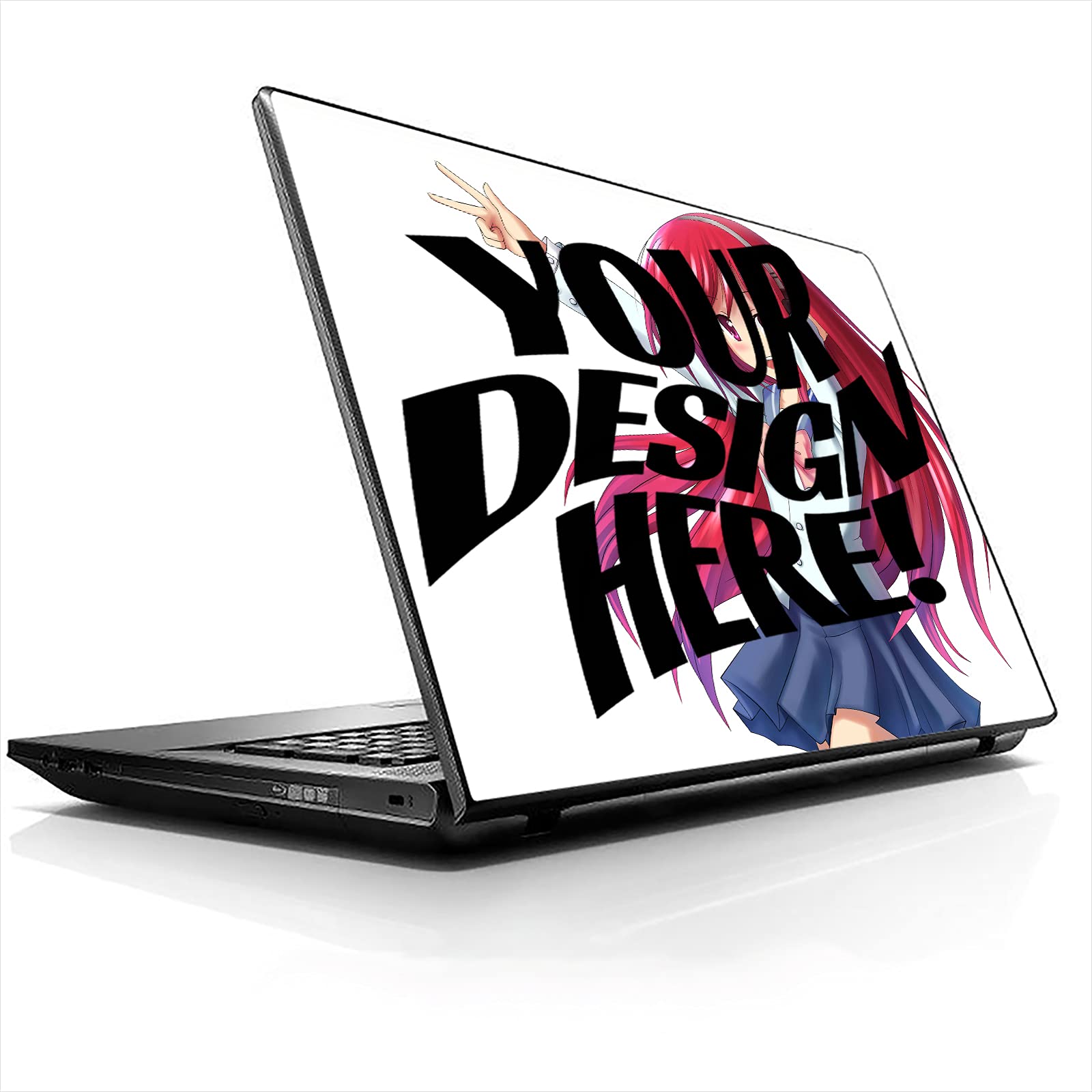 Custom Laptop Skin Decal Vinyl Wrap - Personalized Design Upload for 12