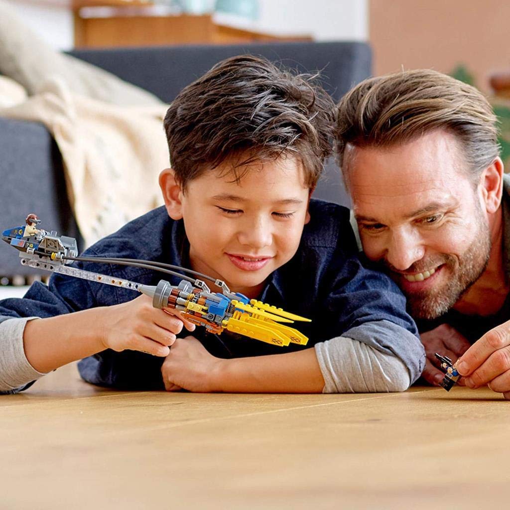 LEGO Star Wars Anakin's Podracer 20th Anniversary Edition - Buildable Skywalker Episode I Racer Toy with Luke Skywalker Minifigure (75258) | Collectible Model Kit for Kids & Adults, Perfect for Display & Play | Star Wars Gift for Fans & Collectors