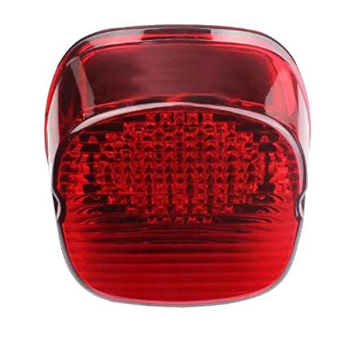Harley Davidson LED Tail Light Upgrade - Eagle Lights Red Strobing Brake Light for Motorcycles (No Window) - Enhanced Safety & Visibility for Night Riding & Group Tours