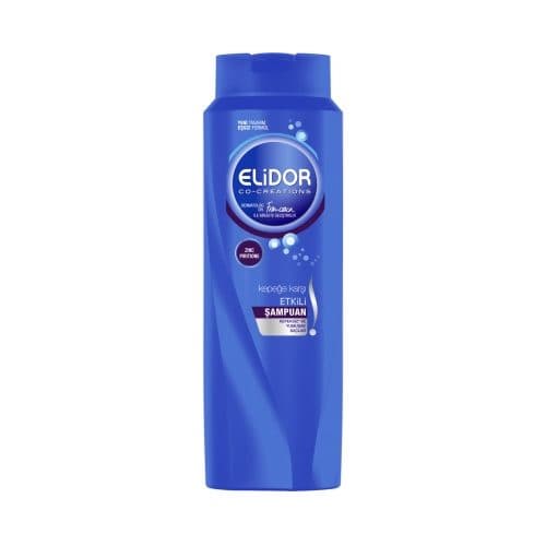 Elidor Anti Dandruff Shampoo - 650ml for Men & Women - Soothes Itchy Scalp & Fights Flakes - Perfect for Daily Hair Care & Scalp Health