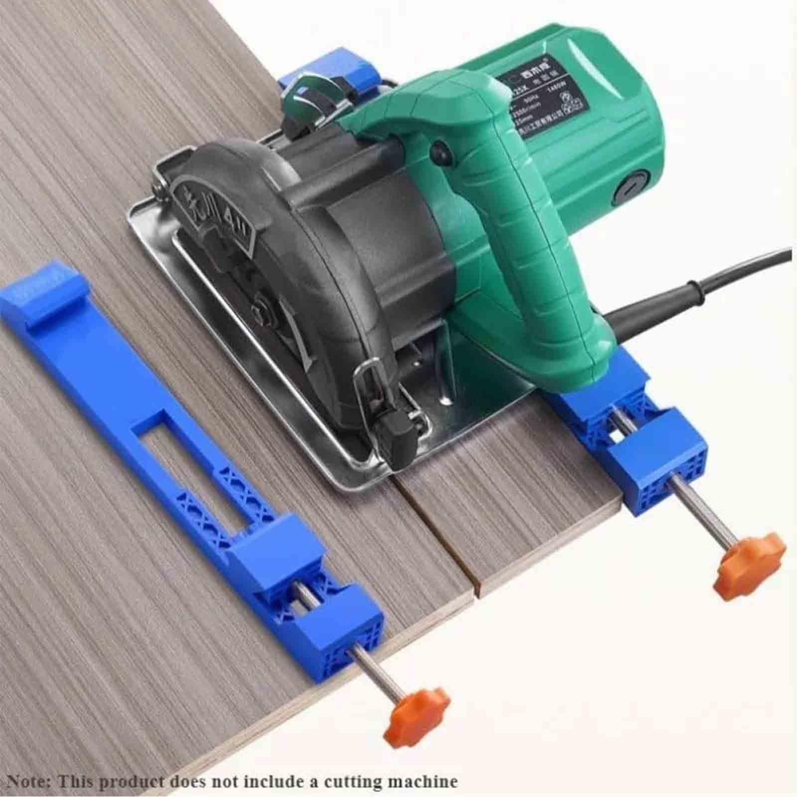 Adjustable Cutting Machine Base Guide - Electric Circular Saw Milling Positioning Clamp for Woodworking | Precision Wood Cutting Tool for DIY & Professional Carpentry | Perfect for Table Saw, Plywood Cutting, Cabinet Making & Furniture Building | Use in Home Renovation, Workshop, DIY Projects & Professional Woodworking