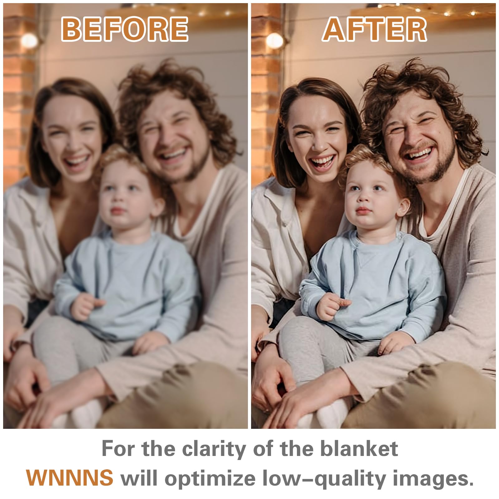 Custom Photo Blanket - Personalized Fleece Throw with 9 Pictures | Upload Your Own Photos | Perfect for Family Gifts, Anniversary Presents & Home Decor