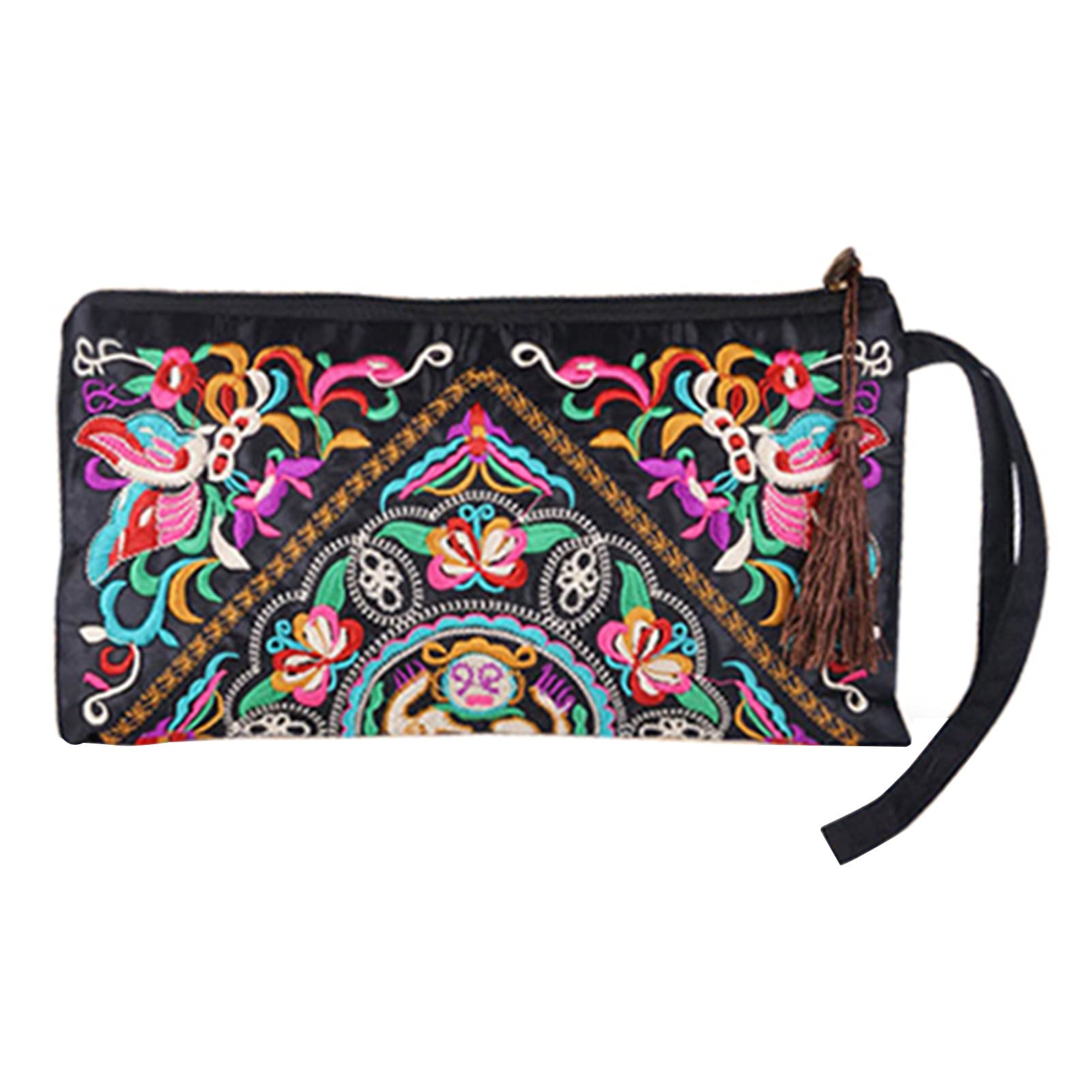 Stylish Zipper Wallet & Coin Purse - Secure RFID Blocking Design for Cards, Cash & Phone - Perfect for Travel, Shopping & Everyday Use