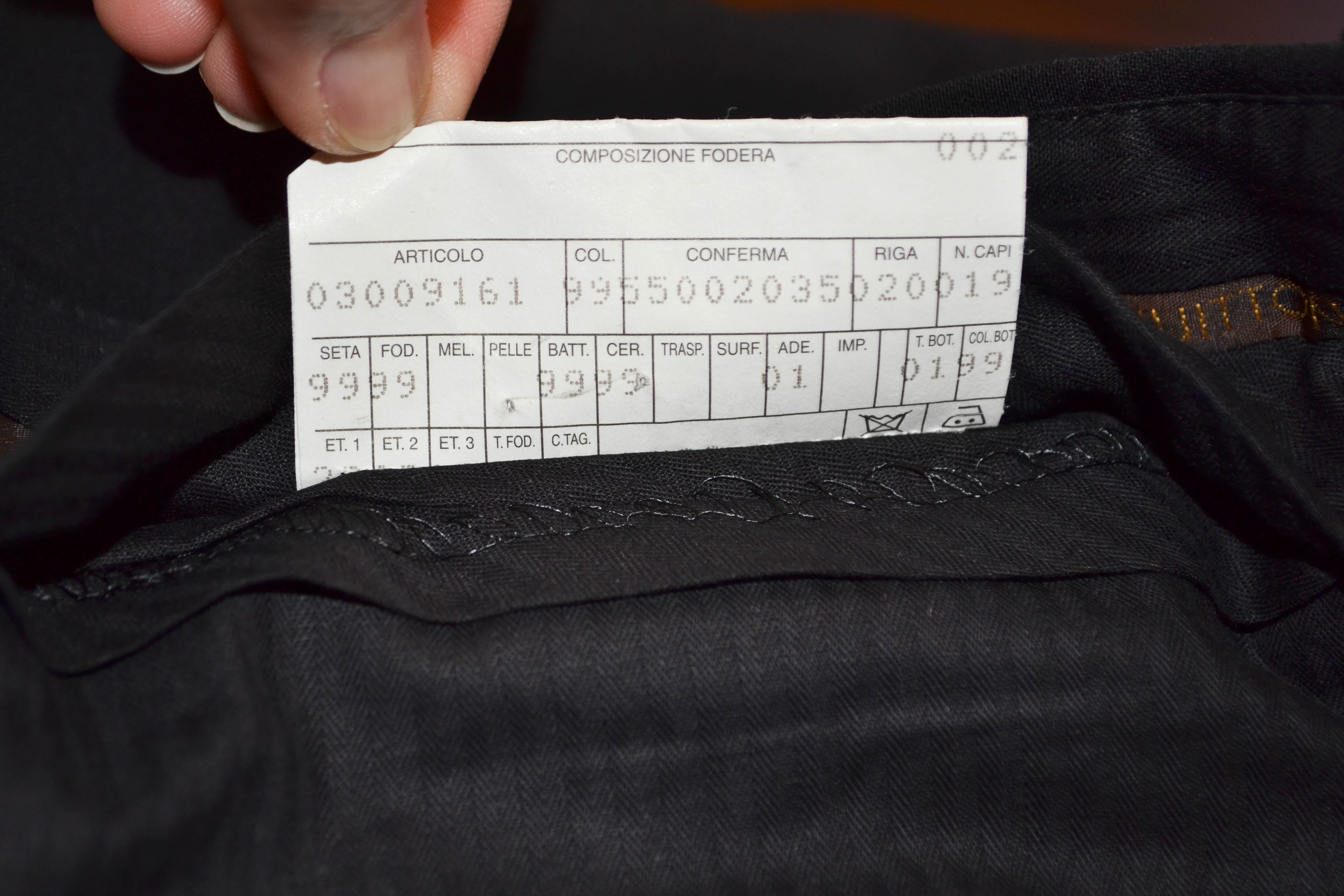 Authentic Louis Vuitton Black Dress Pants for Men - Size 52 (US 42) | Luxury Formal Trousers for Business, Office & Special Occasions