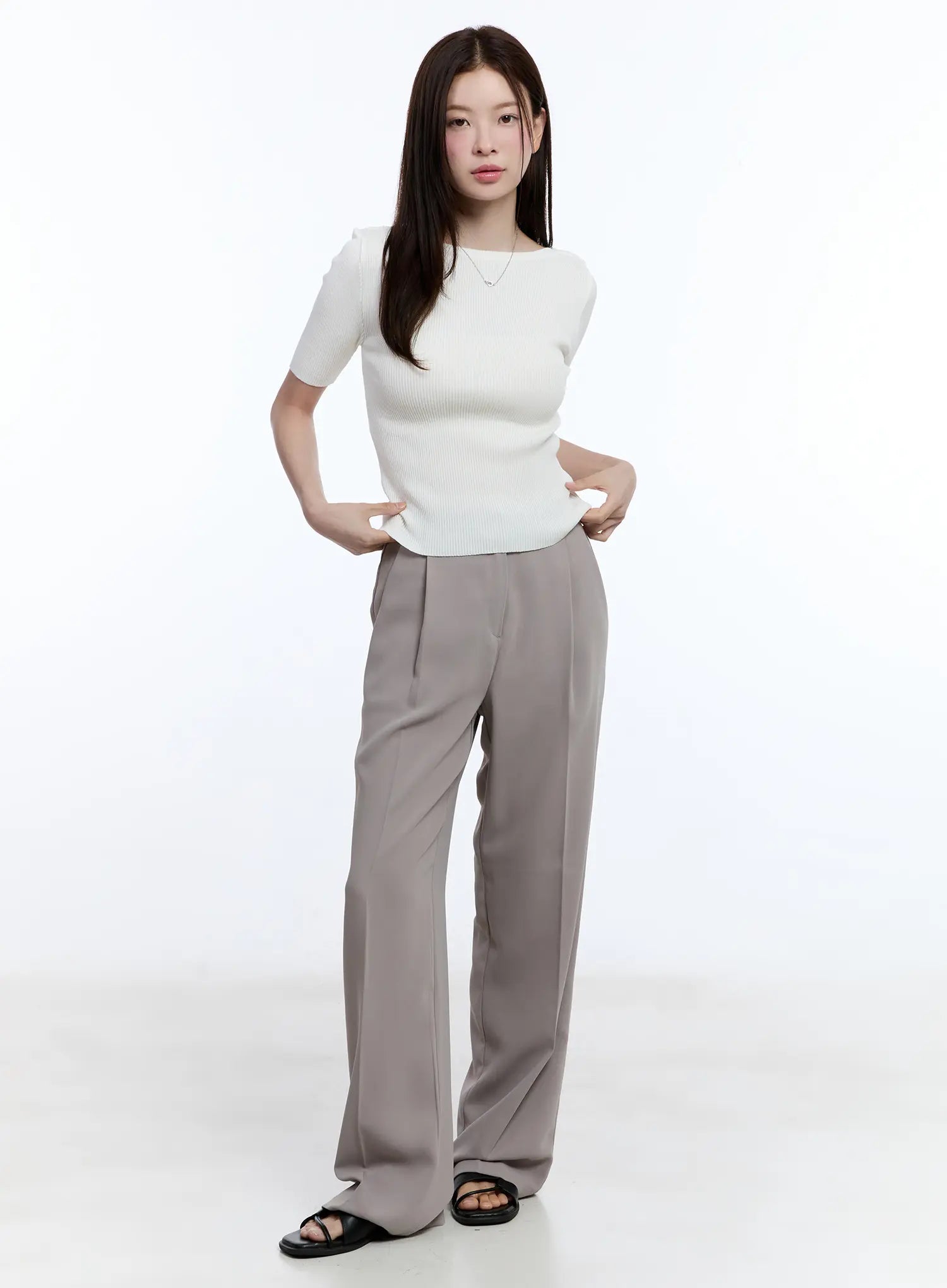 Boat Neck Short Sleeve Sweater for Women - Soft Knit Pullover Top CU513 - Perfect for Casual Outfits, Office Wear & Fall Layering