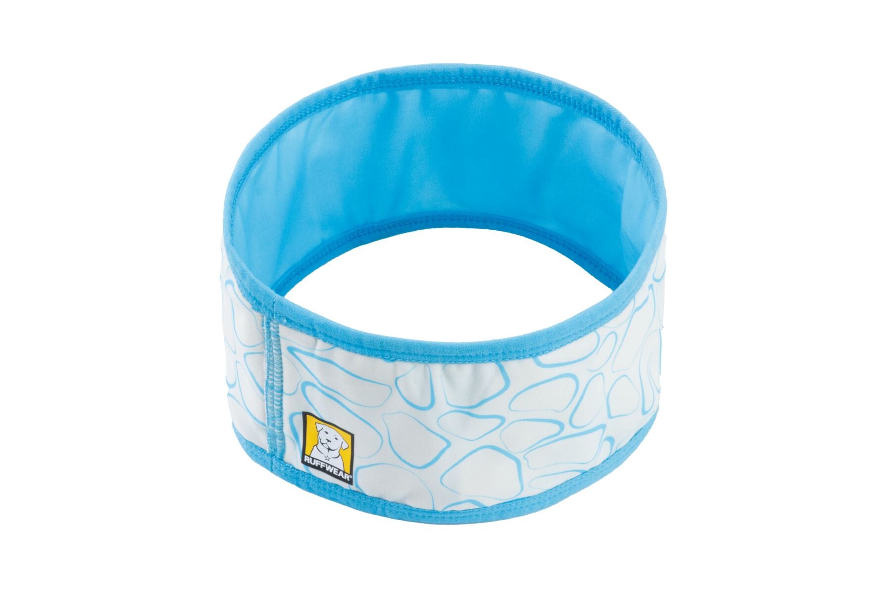 Ruffwear® Swamp Cooler® Cooling Dog Bandana & Neck Gaiter - Biolumin Blue | Evaporative Cooling for Dogs | Perfect for Hiking, Running & Outdoor Adventures