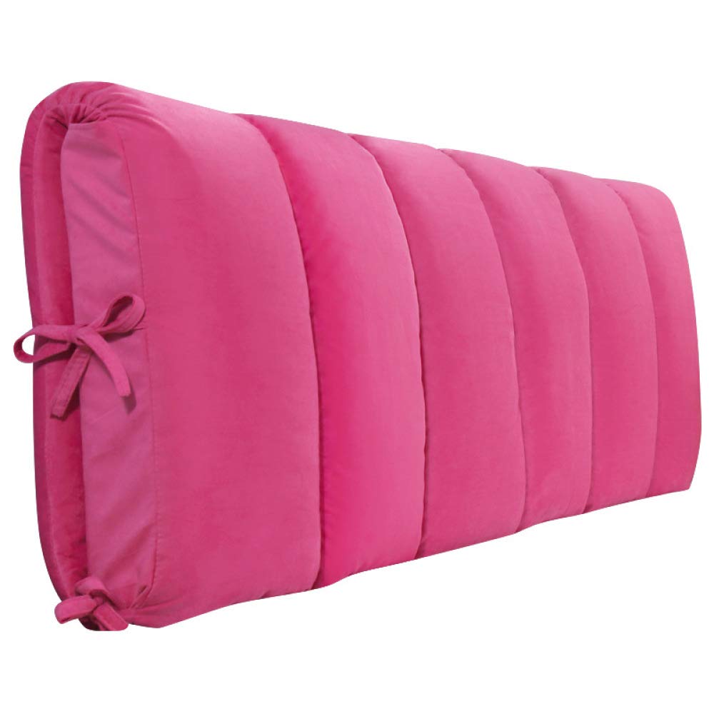 **Ergonomic Bed Backrest Cushion - Reading Pillow with Headboard Cover Protector, Dust-Proof Bedside Pad for Solid Wood Hard Beds, Thickened Anti-Collision Design (150x60cm) - Perfect for Reading, Lounging & Back Support**