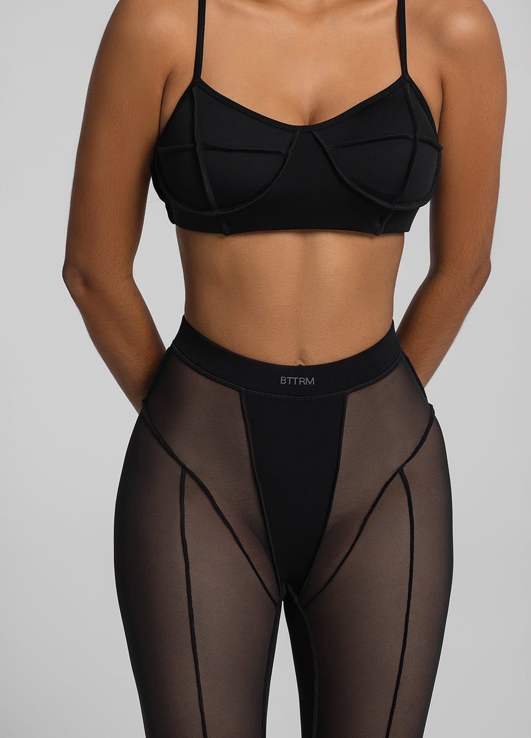 Semi-Sheer High-Rise Leggings for Women - Comfortable & Stretchy Yoga Pants - Perfect for Workouts, Lounge & Everyday Wear