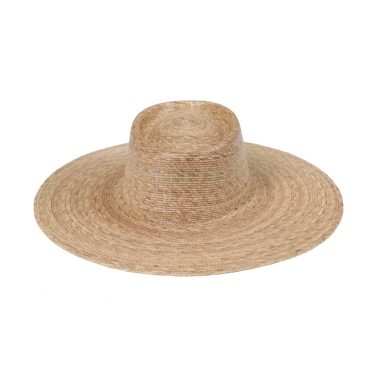 Lack of Color Women's Palma Wide Brim Straw Boater Hat for Summer - Beach Vacation, Garden Party & Outdoor Sun Protection