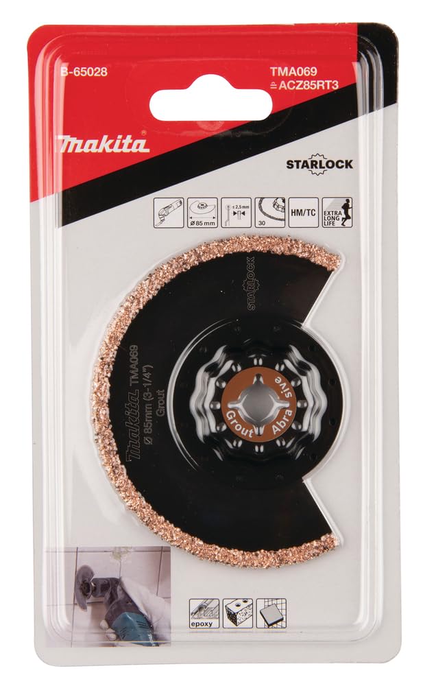 Makita B-65028 Premium Black Saw Blade - Durable Circular Saw Blade for Woodworking & DIY Projects | Perfect for Cutting Wood, Plywood & MDF