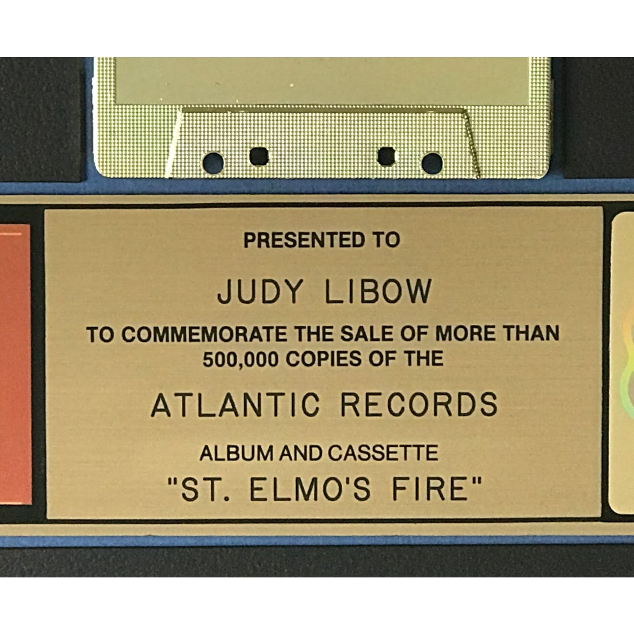 St. Elmo's Fire Original Motion Picture Soundtrack - RIAA Certified Gold LP Record - Perfect for 80s Music Collectors & Movie Memorabilia Fans