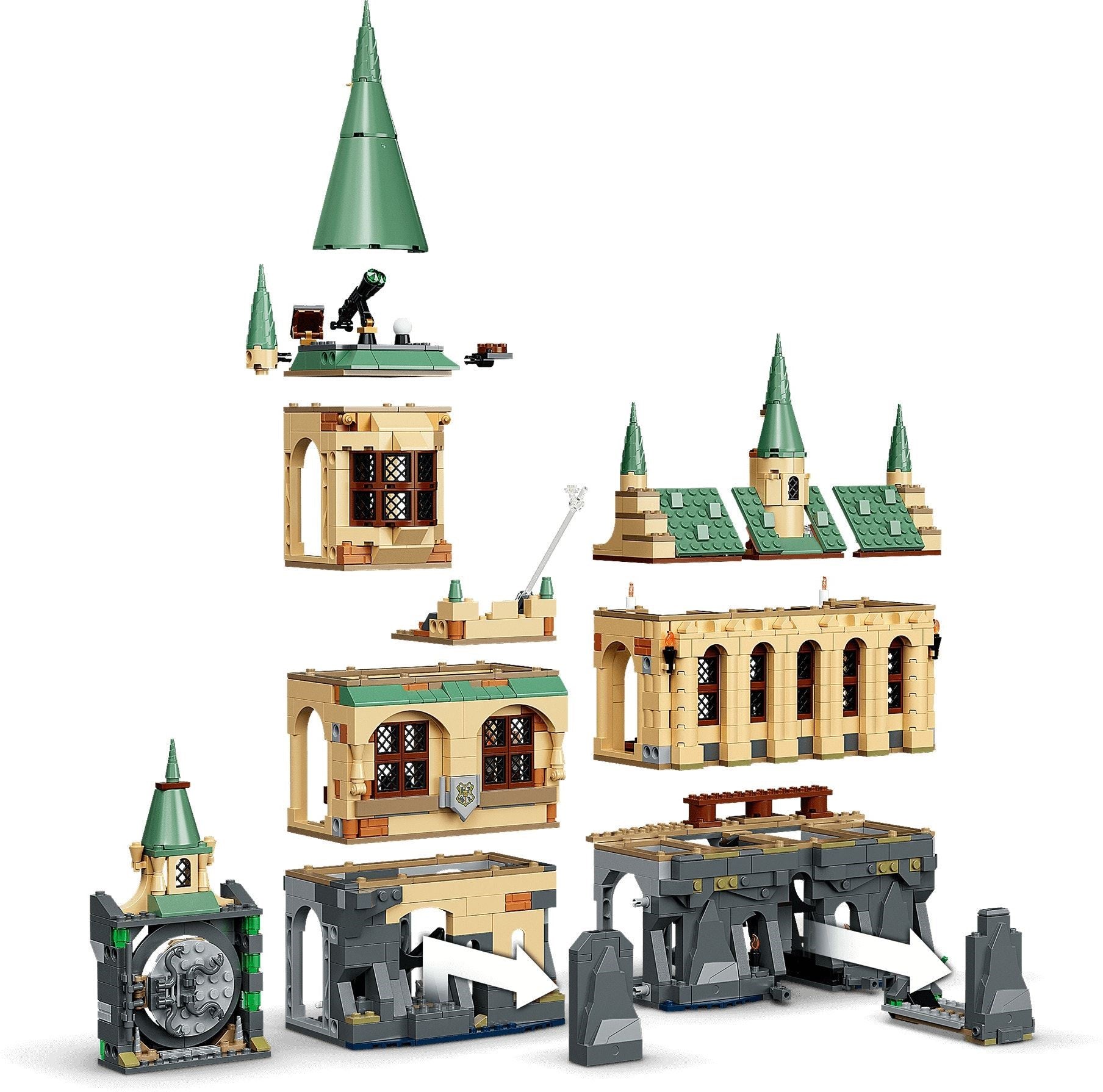 LEGO 76389 Hogwarts Chamber of Secrets Building Set - Harry Potter Collectible Toy for Kids & Adults - Perfect for Display, Play & Gifts