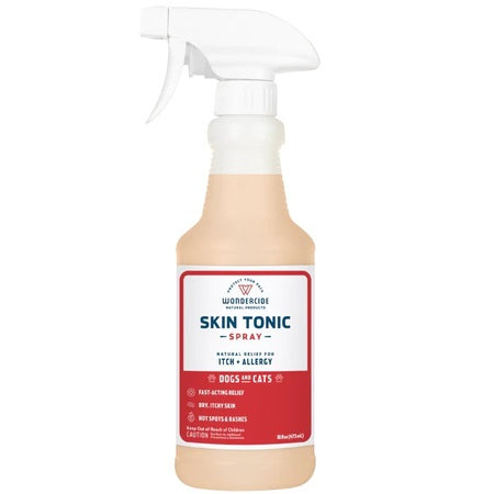 Organic Skin Tonic Spray for Dogs & Cats - Soothing Itch Relief & Skin Care Solution | Perfect for Dry Skin, Allergies & Post-Grooming Care