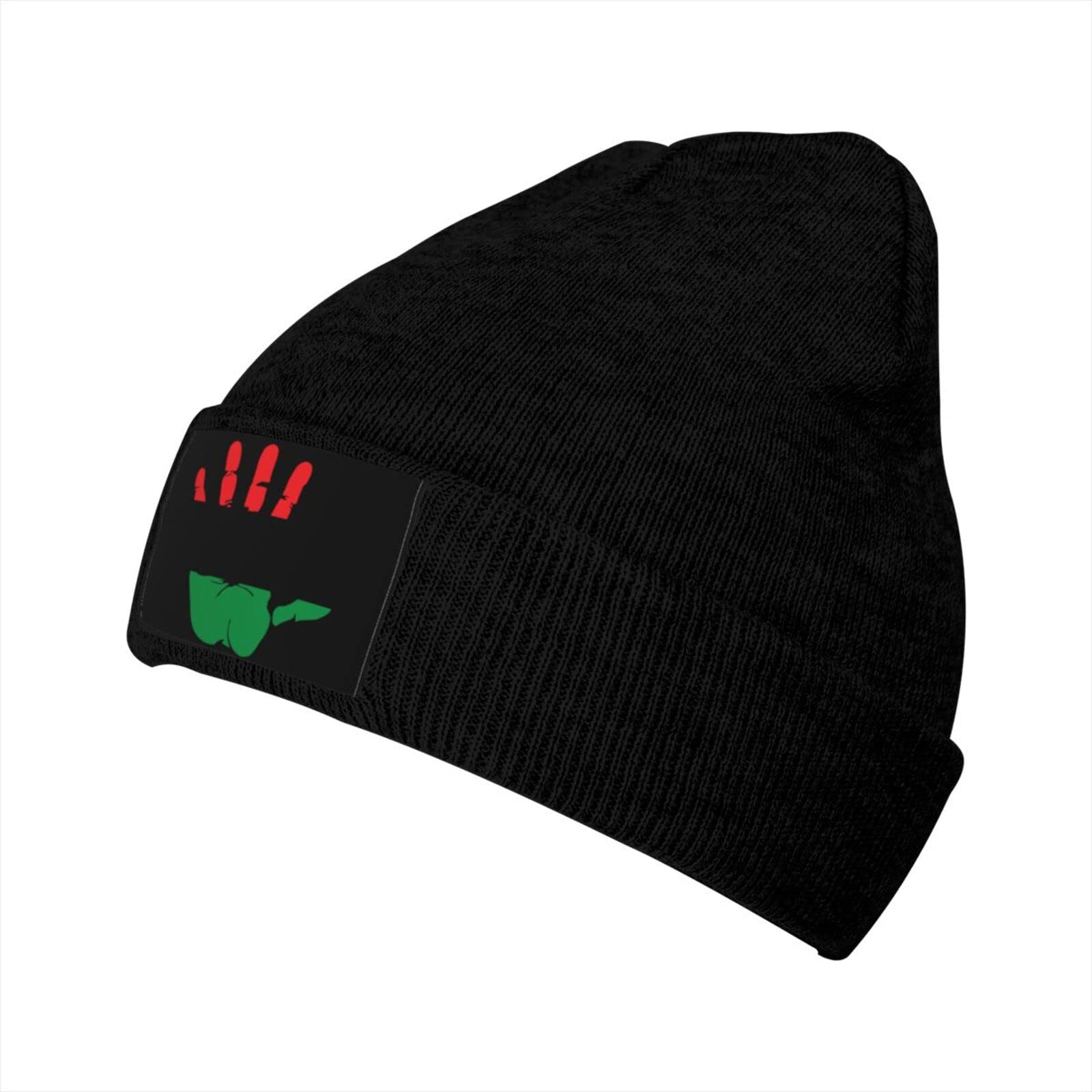 Pan-African Flag Beanie Hats for Men & Women - Trendy Classic Knit Winter Hats for Outdoor Activities, Sports & Casual Wear