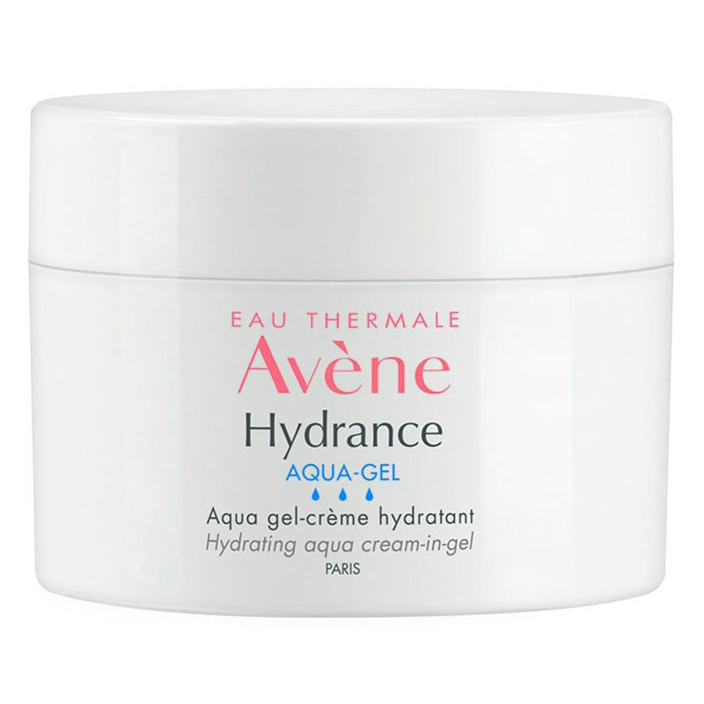 Avene Hydrance Aqua Gel Hydrating Cream Moisturizer 50ml - Lightweight Hydrating Face Gel for Dry & Sensitive Skin | Day & Night Moisturizer for Women & Men | Perfect for Travel & Daily Skincare Routine