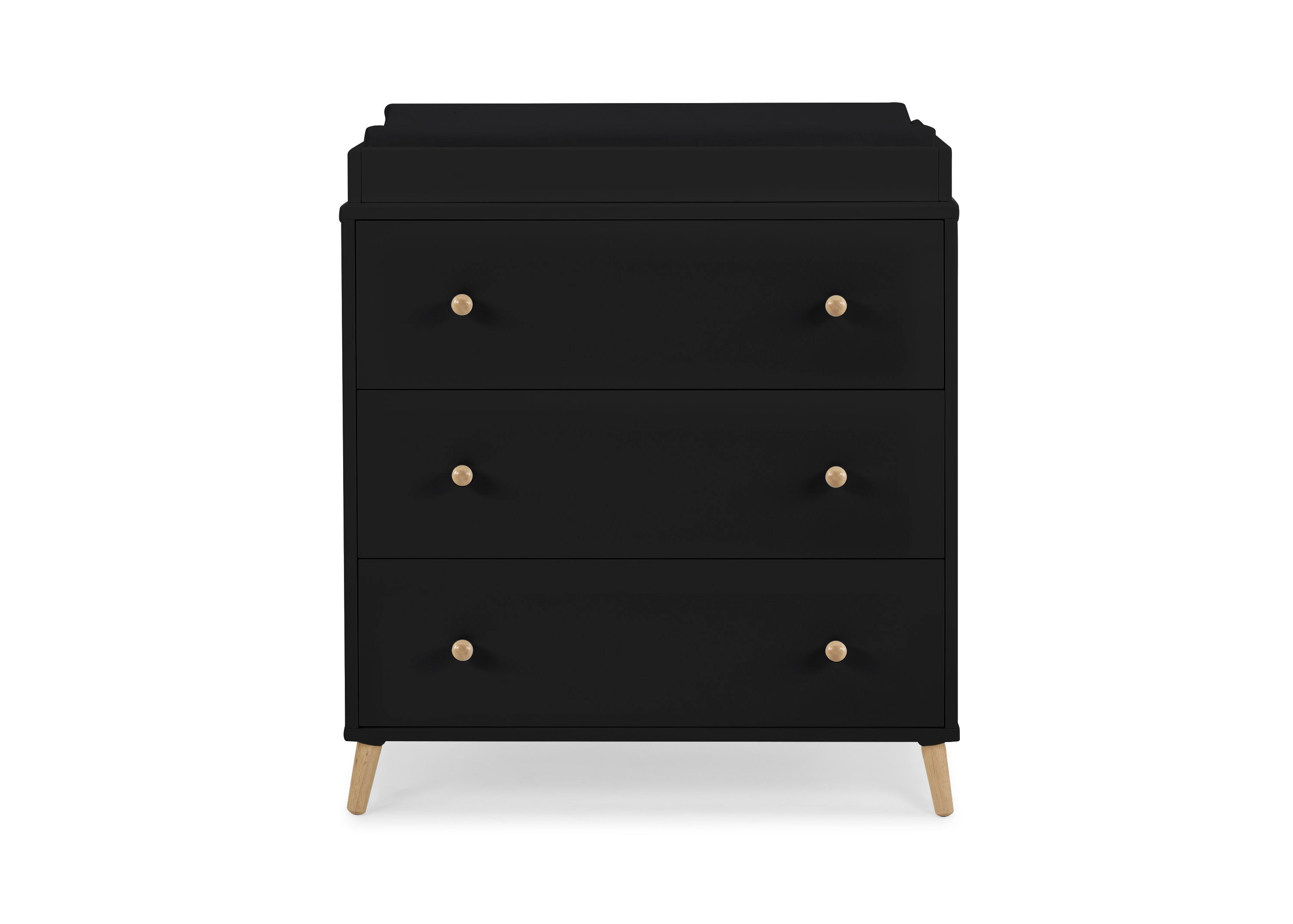 Essex 3 Drawer Dresser - Solid Wood Bedroom Chest of Drawers for Storage | Perfect for Bedroom, Dorm Room & Closet Organization
