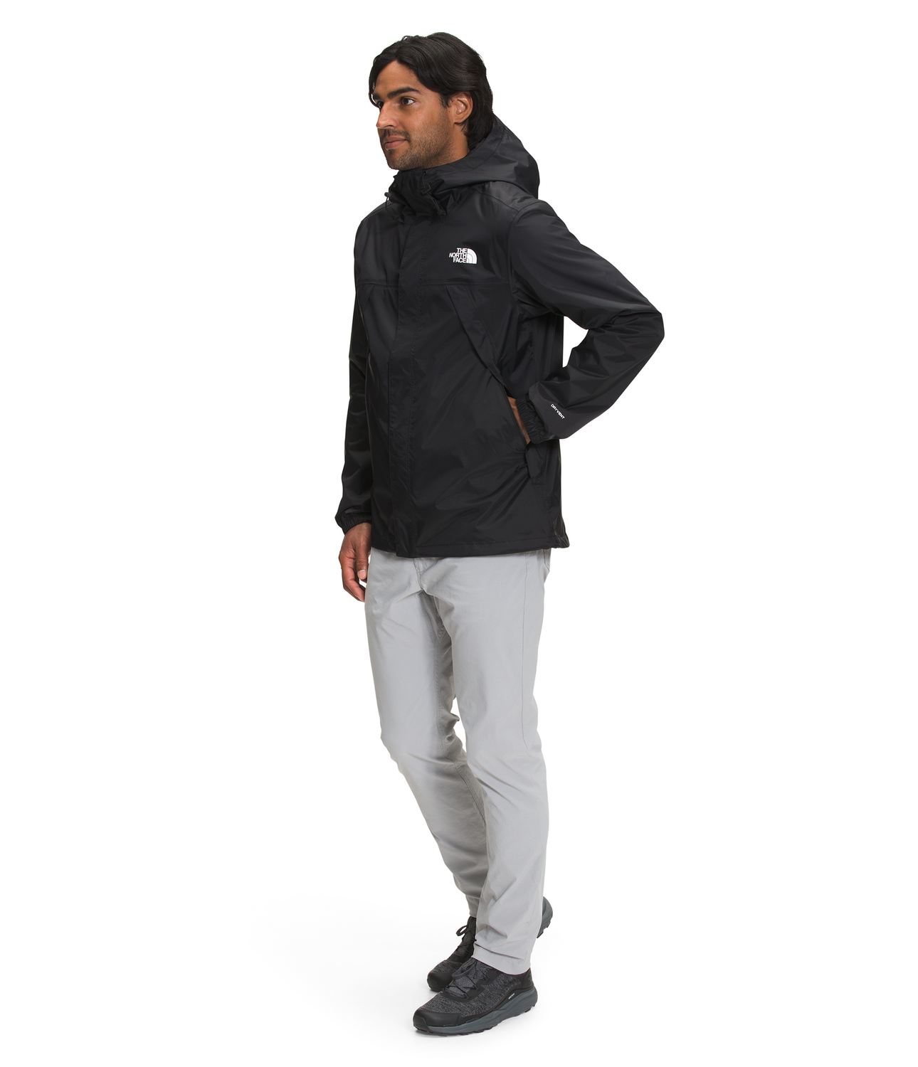 The North Face Antora Waterproof Rain Jacket for Men - Lightweight & Breathable Outdoor Hiking Jacket for Rainy Weather & Travel