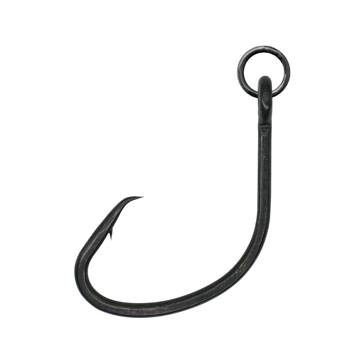 BKK Mutsu Medium Ringed Offset Circle Hooks - Strong Saltwater Fishing Hooks for Bass, Catfish, and Trout - Perfect for Freshwater and Saltwater Fishing Trips