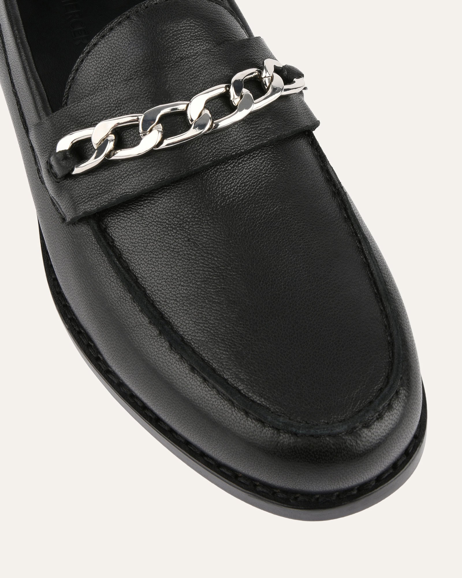 THEA Black Leather Loafers for Men & Women | Comfortable Slip-On Dress Shoes for Business, Office & Casual Wear