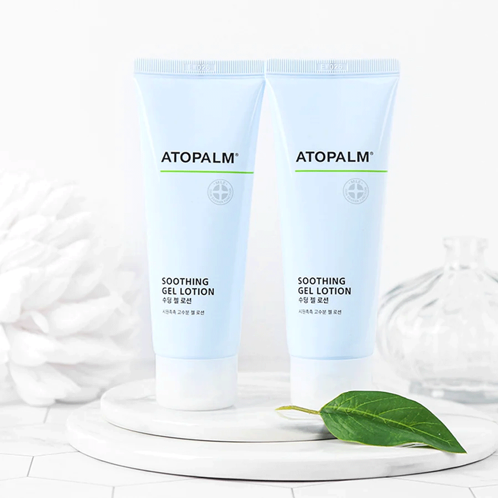 ATOPALM Soothing Gel Lotion 120ml - Hypoallergenic Moisturizer for Sensitive Skin | Perfect for Daily Hydration & Post-Procedure Care