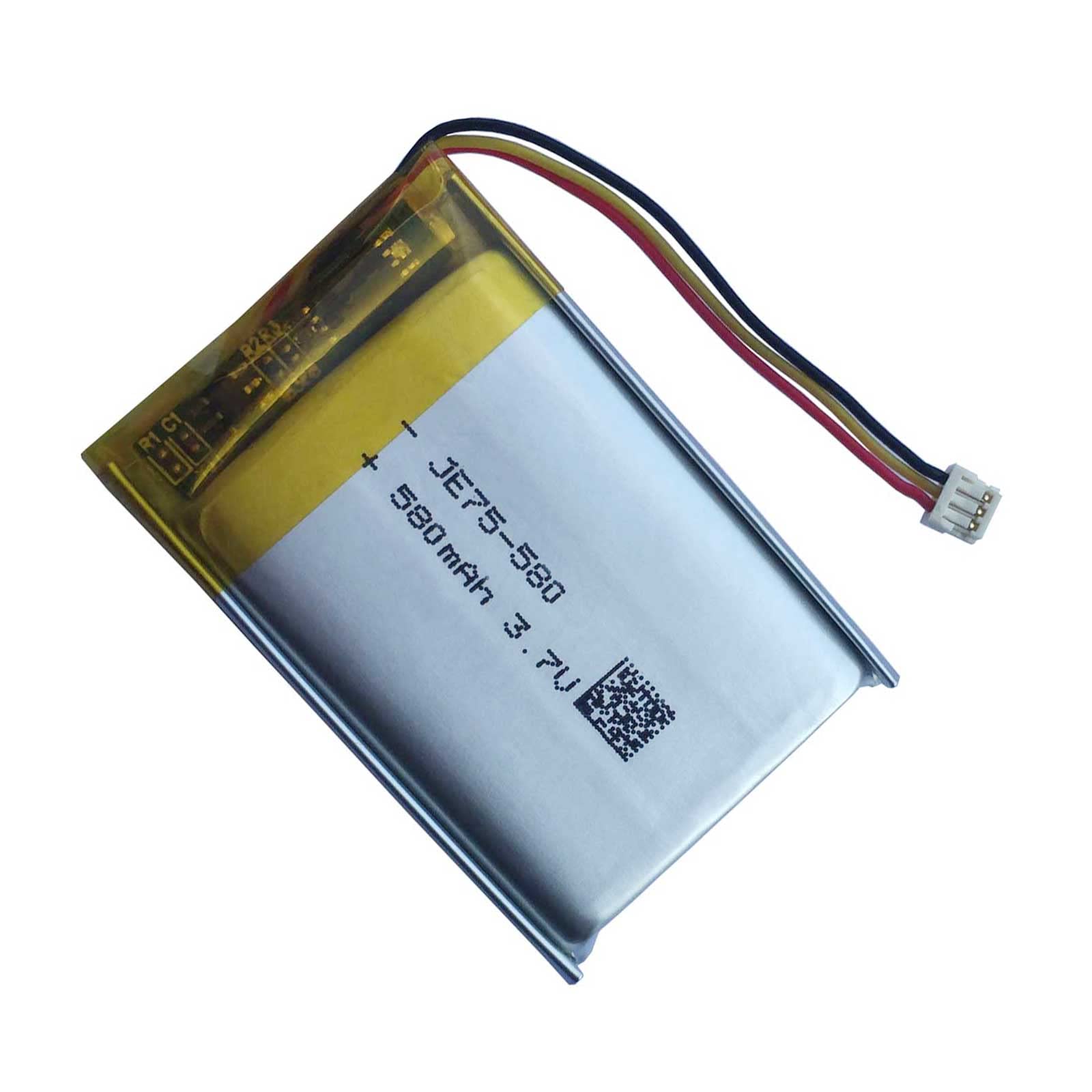 580mAh 3.7V LiPo Replacement Battery for Jabra Evolve 75/75 UC/75 SE Bluetooth Headset - AHB572535PST Compatible - Perfect for Office, Remote Work & Video Conferencing