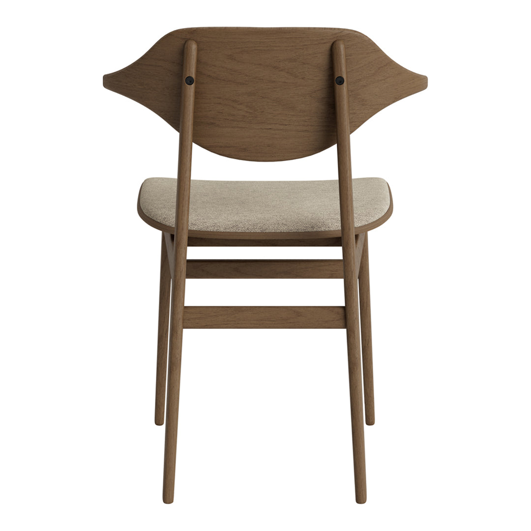 Bufala Dining Chair - Upholstered Seat for Kitchen, Dining Room & Office - Comfortable Modern Furniture for Home & Restaurant Use