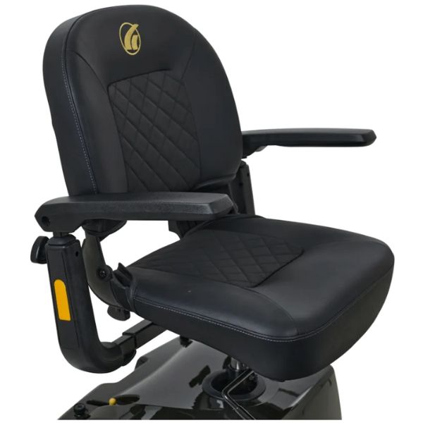 Golden Technologies Companion 4 Wheel Bariatric Mobility Scooter GC440 - Heavy Duty Electric Scooter for Adults & Seniors with 500 lbs Capacity - Ideal for Indoor & Outdoor Use, Shopping, Travel & Daily Mobility