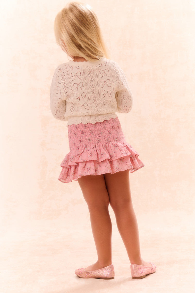 Girls Barlene Cardigan - Soft Knit Sweater for Kids | Perfect for School, Playdates & Fall Layering