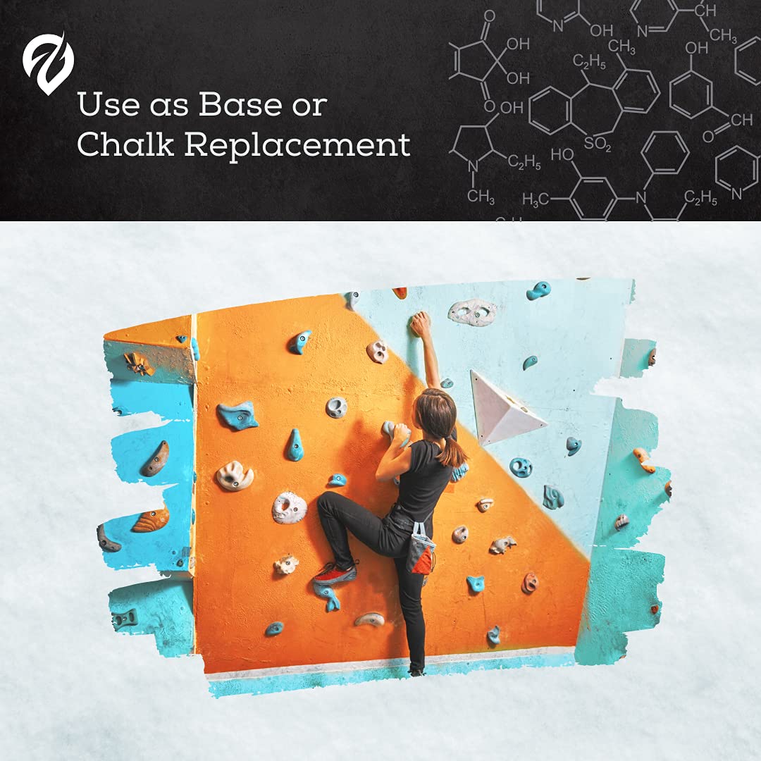 Liquid Chalk for Weightlifting & Rock Climbing | Non-Messy Gym Chalk | Sweat-Resistant & Long-Lasting Grip Enhancer | Perfect for Gymnastics, Dancing & Strength Training | Improves Performance for Athletes & Fitness Enthusiasts