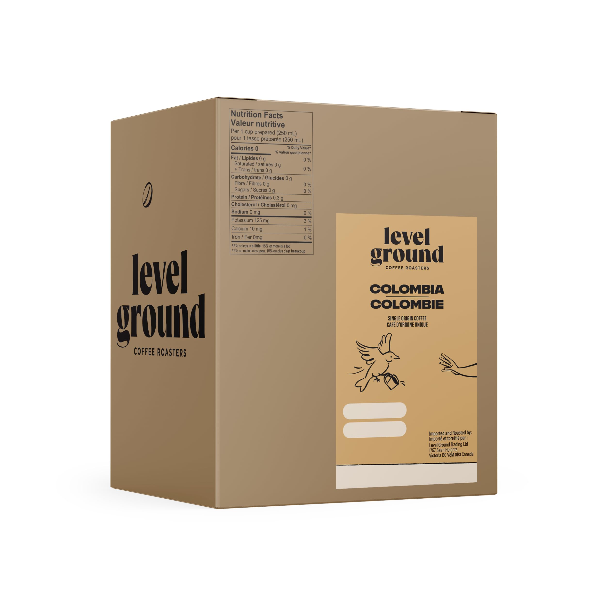 Premium Colombia Single Origin Dark Roast Whole Bean Coffee - Bold, Rich & Intense Flavor - 5lb (2.27kg) Bag - Perfect for Home Brewing, Office Use & Gifts