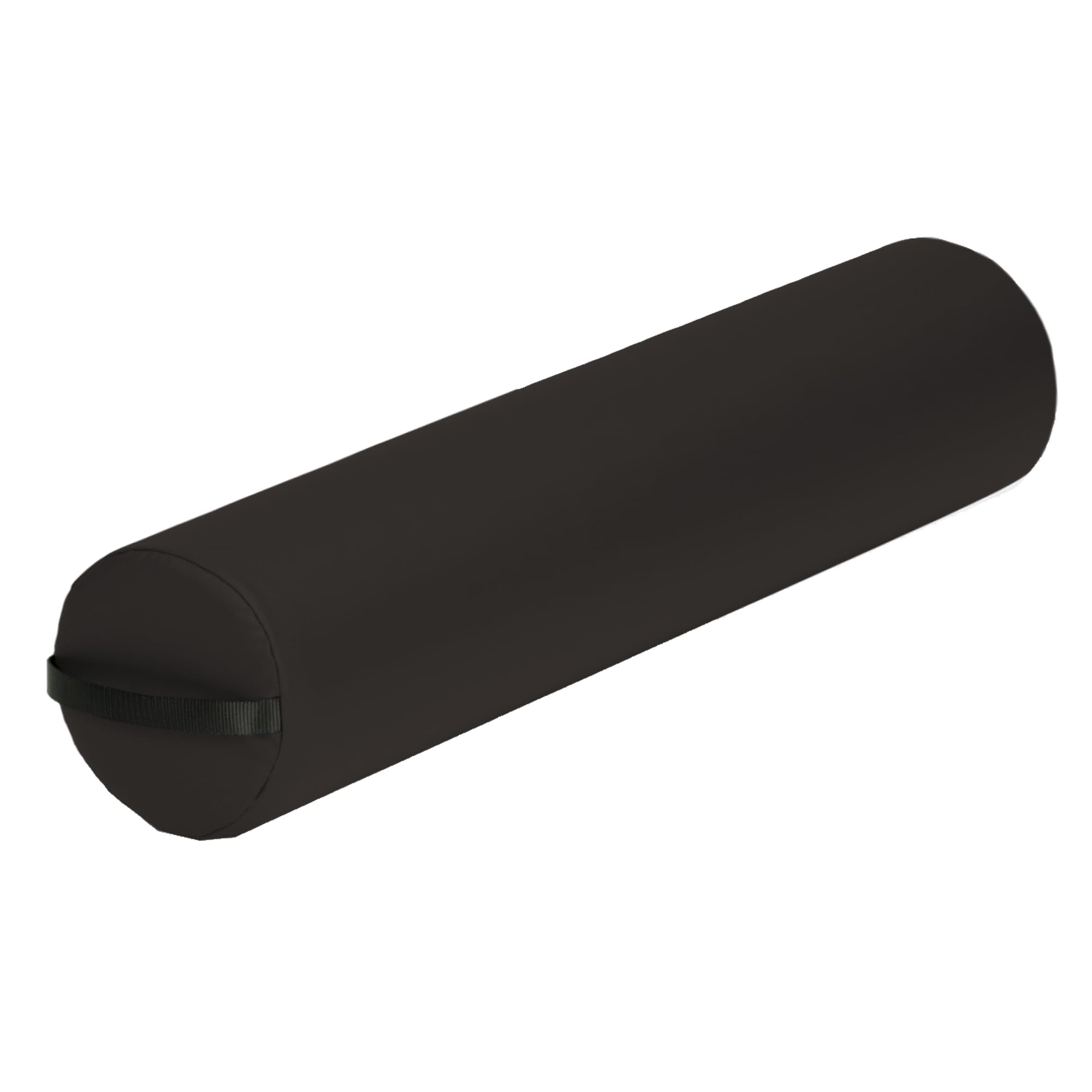 Earthlite Full Round Bolster Pillow - Durable 100% PU Massage Cushion with Strap Handle | Professional Quality for Massage Tables, Yoga & Physical Therapy | Relieves Back Pain & Improves Posture | Ideal for Chiropractors, Spas & Home Use