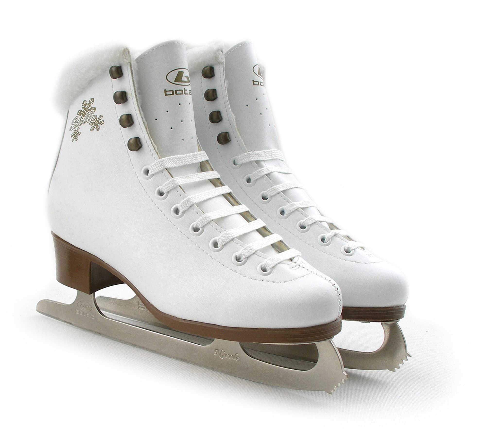 Women's Figure Ice Skates - Premium Czech-Made Boots with Skate Guards for Girls & Adults | Perfect for Ice Skating, Training & Competitions