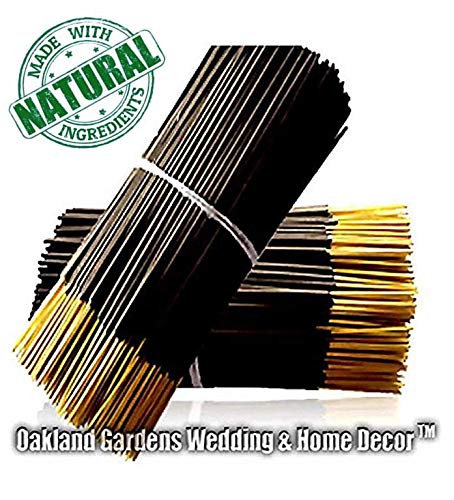 BAMBOO Incense Sticks - 500 Count | Fresh, Clean & Soft Bamboo Scent | Natural Aromatherapy for Relaxation & Meditation | By Oakland Gardens | Perfect for Home, Yoga Studio & Spa