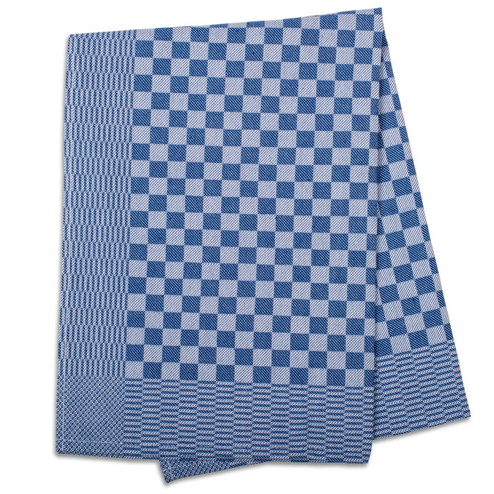 Checkered Side Towel 5-Pack - Soft & Absorbent Kitchen Towels for Cooking, Cleaning & Serving - Perfect for Restaurants, Home & Outdoor Use