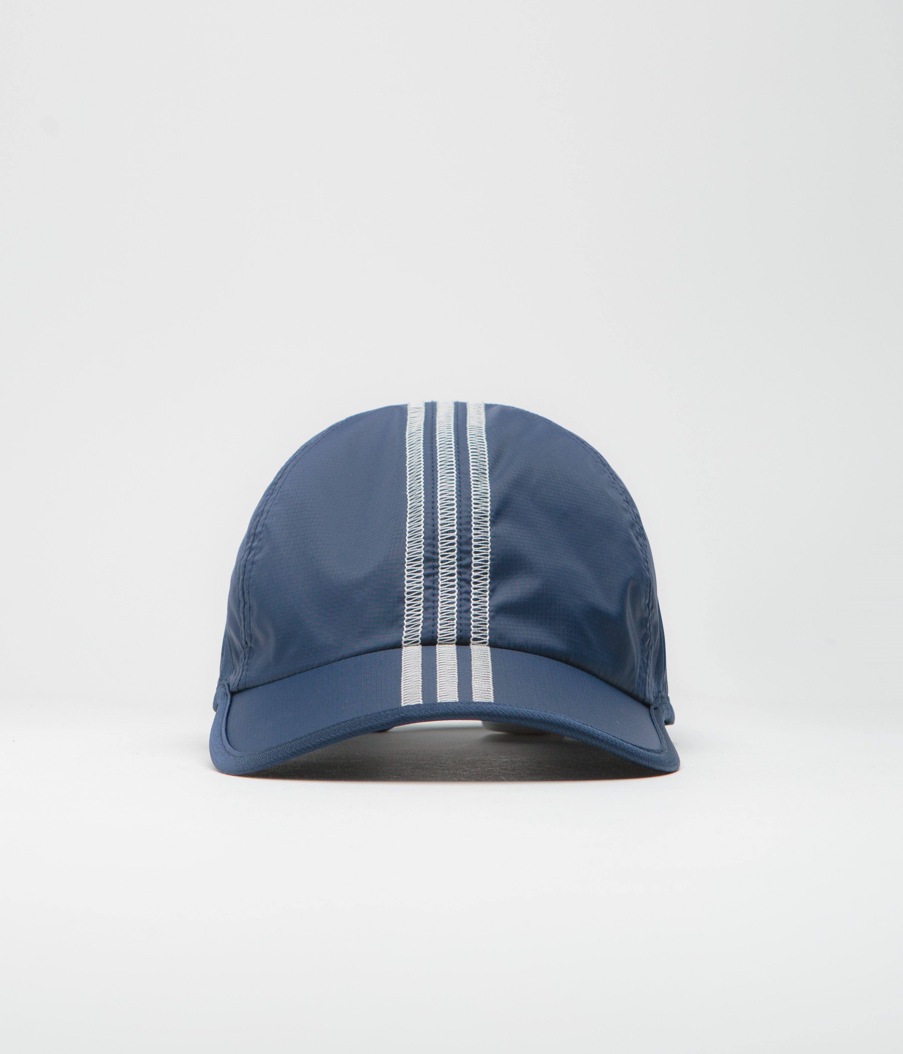 Adidas x Pop Trading Company Superlight Cap - Collegiate Navy | Lightweight Adjustable Baseball Hat for Men & Women | Perfect for Running, Hiking & Outdoor Activities