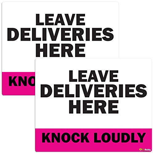 Leave Deliveries - Knock Loudly, Pink